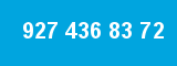 927 436 83 72 927 436 83 72